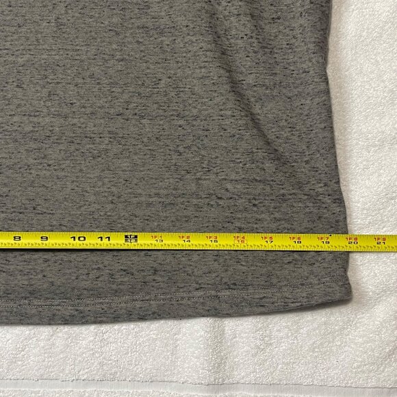 Under Armour Mens Short Sleeve Hoodie Size M Gray & Olive Cotton-Poly Blend - Picture 10 of 12
